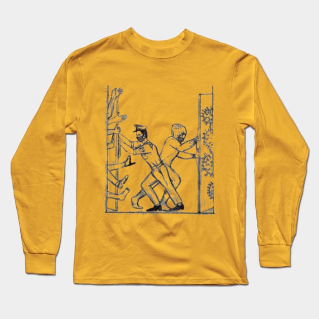 lute contre coronavirus Long Sleeve T-Shirt by KHIARNAS